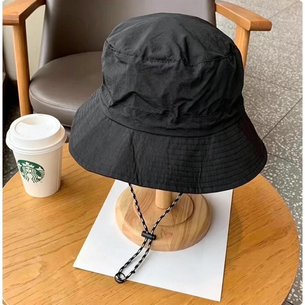 Foldable UPF50+ Sun Bucket Hat Windproof Waterproof Unisex Outdoor Fisherman Hat - Picture 2 of 8